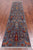Grey 2' 6" X 12' 11" Persian Tree Of Life Handmade Wool Runner Rug - Q25064