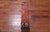 Red 3' 1" X 11' 9" Runner Persian Heriz Serapi Hand-Knotted Wool Rug - Q25065