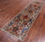 Silver 2' 9" X 10' 0" Runner Persian Heriz Serapi Handmade Wool Rug - Q25066