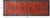 Rust 4' 0" X 11' 3" Persian Heriz Serapi Handmade Wool Runner Rug - Q25071