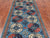 Blue 4' 0" X 9' 9" Runner Super Turkmen Ersari Handmade Wool Rug - Q25072