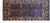 Blue 4' 1" X 9' 5" Super Turkmen Ersari Handmade Wool Runner Rug - Q25073