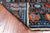 Blue 4' 1" X 9' 5" Super Turkmen Ersari Handmade Wool Runner Rug - Q25073
