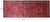 Red 4' 11" X 12' 9" Vintage Persian Heriz Serapi Hand Knotted Wool Rug - Q25077