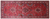 Red 4' 11" X 12' 9" Vintage Persian Heriz Serapi Hand Knotted Wool Rug - Q25077
