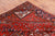 Red 8' 0" X 10' 6" Vintage Persian Heriz Serapi Hand-Knotted Wool Rug - Q25079