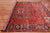 Red 8' 0" X 10' 6" Vintage Persian Heriz Serapi Hand-Knotted Wool Rug - Q25079