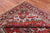 Red 7' 8" X 10' 10" Vintage Persian Heriz Serapi Hand Knotted Wool Rug - Q25080