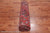 Red 8' 8" X 11' 1" Vintage Persian Heriz Serapi Handmade Wool Rug - Q25085