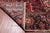 Rust 9' 0" X 11' 10" Vintage Persian Heriz Serapi Hand Knotted Wool Rug - Q25086