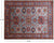 Blue 7' 11" X 10' 3" Super Kazak Hand-Knotted Wool Rug - Q25087