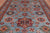 Blue 7' 11" X 10' 3" Super Kazak Hand-Knotted Wool Rug - Q25087