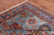 Blue 7' 11" X 10' 3" Super Kazak Hand-Knotted Wool Rug - Q25087