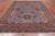 Blue 7' 10" X 9' 8" Super Kazak Hand Knotted Wool Rug - Q25088