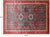 Grey 9' 0" X 12' 5" Super Kazak Handmade Wool Rug - Q25089