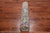 Grey 7' 9" X 10' 3" Persian Antique Finish Zero Pile Handmade Wool Rug - Q25090