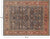 Grey 7' 9" X 10' 3" Persian Antique Finish Zero Pile Handmade Wool Rug - Q25090
