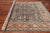 Grey 7' 9" X 10' 3" Persian Antique Finish Zero Pile Handmade Wool Rug - Q25090