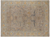 Grey 8' 10" X 11' 9" Persian Antique Finish Zero Pile Hand-Knotted Wool Rug - Q25091