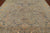 Grey 8' 10" X 11' 9" Persian Antique Finish Zero Pile Hand-Knotted Wool Rug - Q25091