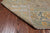 Grey 8' 10" X 11' 9" Persian Antique Finish Zero Pile Hand-Knotted Wool Rug - Q25091