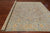 Grey 8' 10" X 11' 9" Persian Antique Finish Zero Pile Hand-Knotted Wool Rug - Q25091