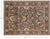Brown 8' 11" X 11' 8" Persian Antique Finish Zero Pile Handmade Wool Rug - Q25092