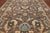 Brown 8' 11" X 11' 8" Persian Antique Finish Zero Pile Handmade Wool Rug - Q25092