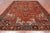 Orange 9' 6" X 12' 1" Vintage Persian Heriz Serapi Handmade Wool Rug - Q25093