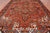Orange 9' 6" X 12' 1" Vintage Persian Heriz Serapi Handmade Wool Rug - Q25093