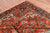 Orange 9' 6" X 12' 1" Vintage Persian Heriz Serapi Handmade Wool Rug - Q25093