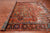 Orange 9' 6" X 12' 1" Vintage Persian Heriz Serapi Handmade Wool Rug - Q25093
