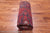 Red 9' 11" X 12' 10" Vintage Persian Heriz Serapi Hand-Knotted Wool Rug - Q25094