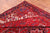 Red 10' 0" X 12' 9" Vintage Persian Heriz Serapi Hand-Knotted Wool Rug - Q25095