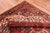 Rust 6' 5" X 9' 2" Vintage Persian Heriz Serapi Handmade Wool Rug - Q25097