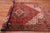 Rust 6' 5" X 9' 2" Vintage Persian Heriz Serapi Handmade Wool Rug - Q25097