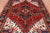 Red 6' 8" X 9' 5" Vintage Persian Heriz Serapi Hand-Knotted Wool Rug - Q25098