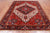 Ivory 6' 8" X 9' 3" Vintage Persian Heriz Serapi Hand Knotted Wool Rug - Q25103