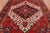 Ivory 6' 8" X 9' 3" Vintage Persian Heriz Serapi Hand Knotted Wool Rug - Q25103