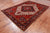 Ivory 6' 8" X 9' 3" Vintage Persian Heriz Serapi Hand Knotted Wool Rug - Q25103