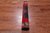 Red 4' 2" X 9' 10" Vintage Persian Hand Knotted Wool Runner Rug - Q25108