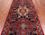 Black 4' 3" X 10' 1" Runner Vintage Persian Handmade Wool Rug - Q25109
