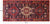 Black 4' 3" X 10' 1" Runner Vintage Persian Handmade Wool Rug - Q25109