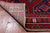 Red 4' 4" X 14' 7" Runner Vintage Persian Handmade Wool Rug - Q25110