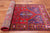 Red 4' 4" X 14' 7" Runner Vintage Persian Handmade Wool Rug - Q25110