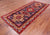 Eggplant Color 4' 2" X 9' 11" Runner Vintage Persian Hand Knotted Wool Rug - Q25117