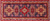 Eggplant Color 4' 2" X 9' 11" Runner Vintage Persian Hand Knotted Wool Rug - Q25117