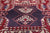 Grey 4' 2" X 9' 8" Runner Vintage Persian Hand-Knotted Wool Rug - Q25121