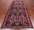Grey 4' 2" X 9' 8" Runner Vintage Persian Hand-Knotted Wool Rug - Q25121