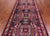 Grey 4' 2" X 9' 8" Runner Vintage Persian Hand-Knotted Wool Rug - Q25121
